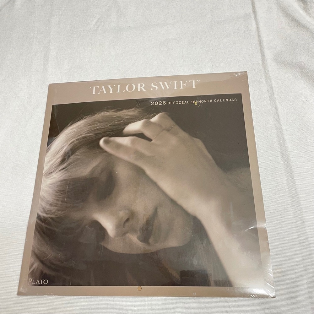 Taylor Swift Calendar Unisex OS Brown 2026 TTPD Official‎ 16-Month Wall Decor
